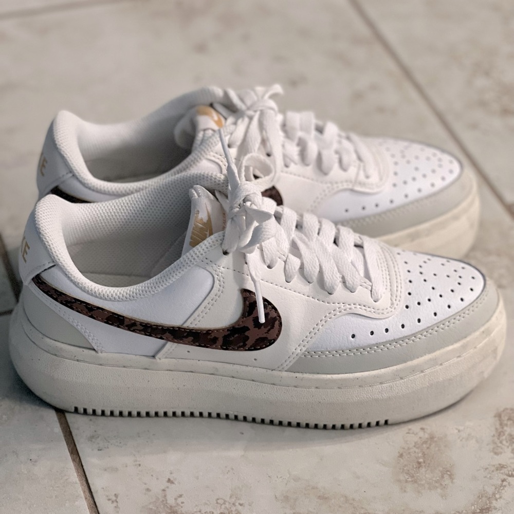 Nike Cheetah Print Platform shoes